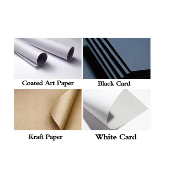 SZCX Kraft Paper Bag With Your Own Logo Eco-friendly Custom Black Brown White Paper Bag