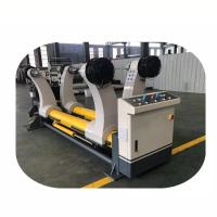 Máquina de caja de cartón corrugado sin eje de molino de rodillo hidráulico Eficiente