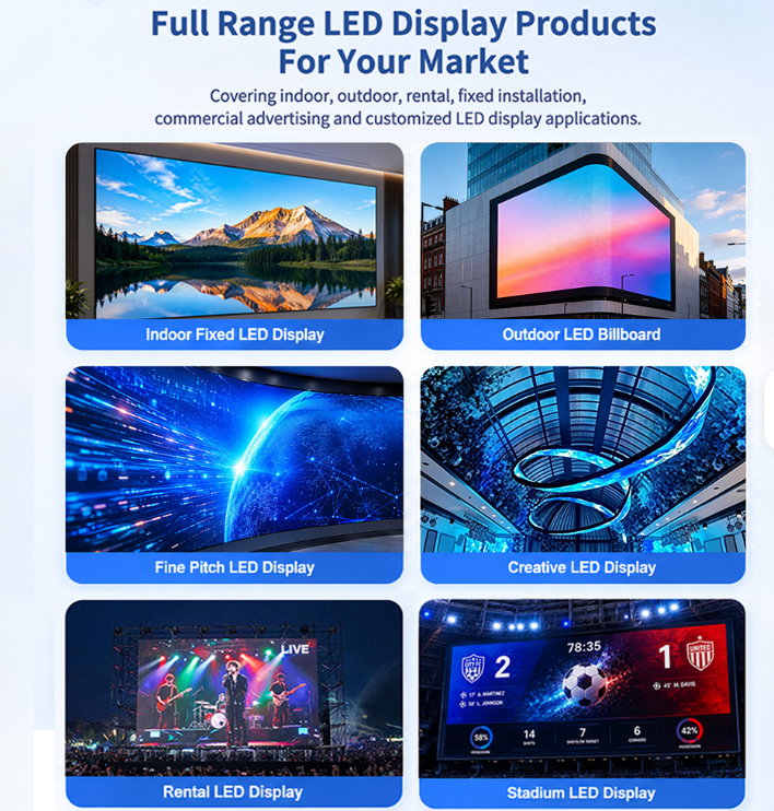 P3 P4 P5 P6 P8 P10 Pixel Pitch Full Color Outdoor LED Panel Display Screen for Road Side Digital Advertising Billboard