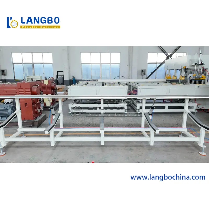 Full Automatic PVC Double Screw Extruder Plastic Water Pipe Making Machine