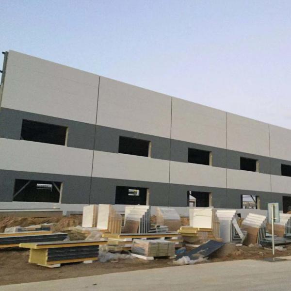 Custom Steel Structure Warehouse with Sandwich Panels 30-Year Warranty