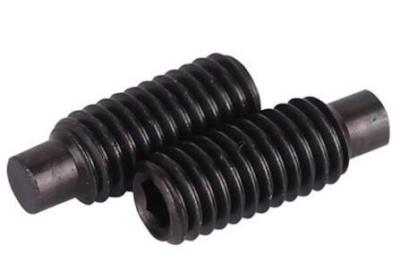 Black Oxide M4 Pan Head Screw With Dog Point Pan Washer Head Switch Box Screw