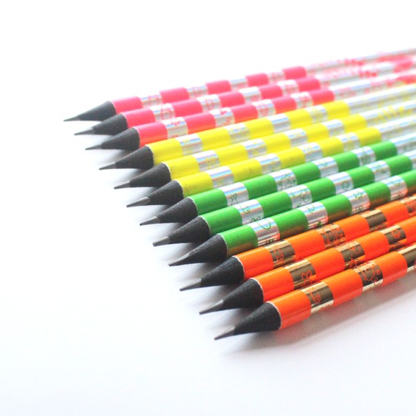 Promotional high quality black wood ppencil HB pencil set