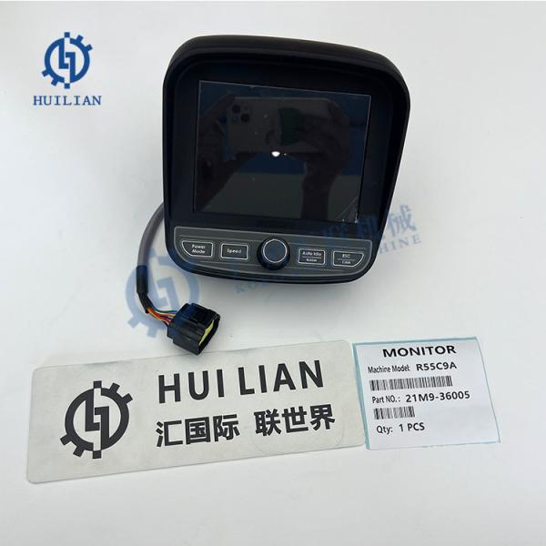 Hyundai R55C9A Monitor 21M9-36005 21M936005 Display Screen Excavator Parts LCD Liquid Crystal Vehicle-mounted Display Module
