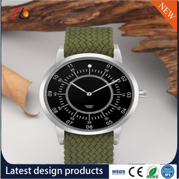 quartz Wrist Watch weave strap Watch delicate  Fashion Watch  AlloyCase custom LOGO Multicolor strap Monochrome