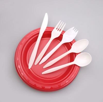 Effortlessly Serve Your Guests with Our PP Disposable Plastic Cutlery and Straws Set