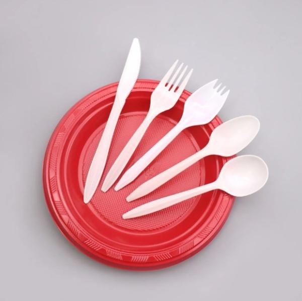 Effortlessly Serve Your Guests with Our PP Disposable Plastic Cutlery and Straws Set