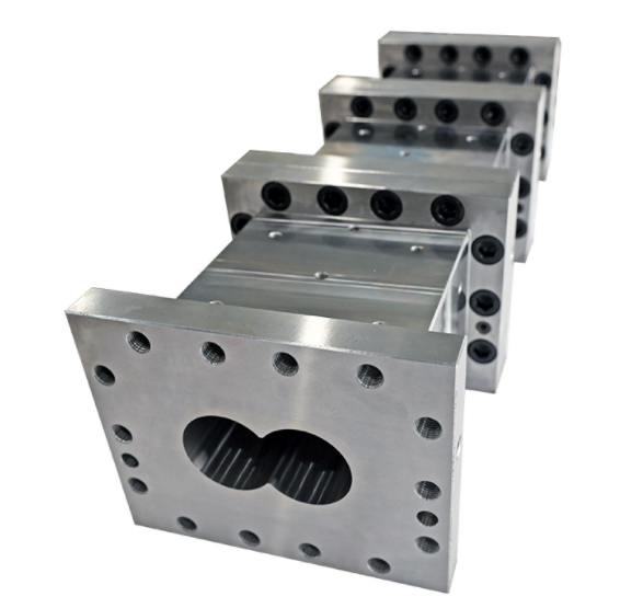 Бочонок винта штрангпресса Buhler для производства питания рыб