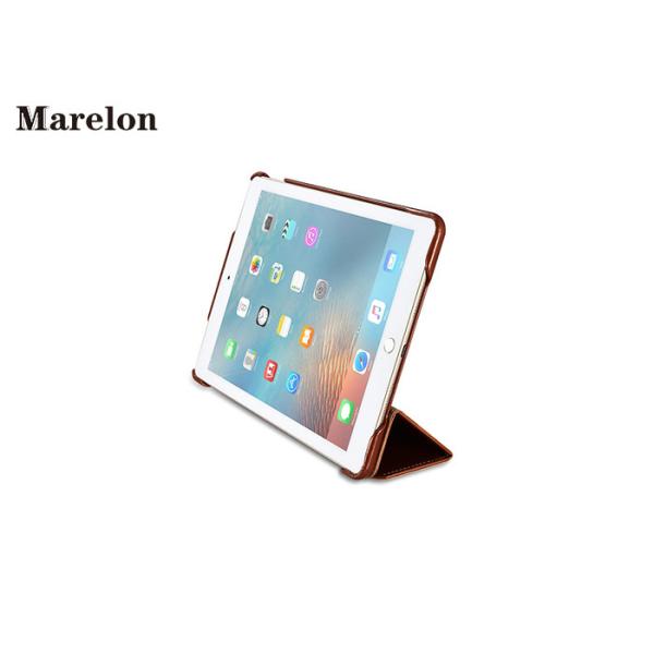 Classical Genuine Leather Ipad Air Case / Ipad Pro Case Protect Tablet Against Dirt