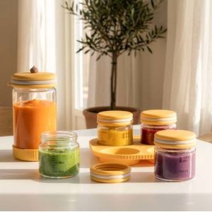 IKOO Factory Wholesale Baby Food Glass Containers and Silicone Baby Food Freezer