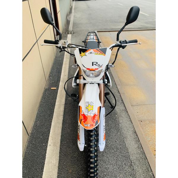 kew mini Double Disc Brake 4 strokes Powerful engine motocicletas Dirt bike 250cc enduro motorcycle 250cc