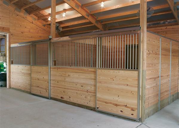 Large Horse Stall Panels For Horses Riding Centre Galvanised Steel
