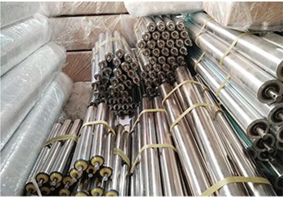 Unpowered Conveyor Belt Nylon Roller Line Accessories Stainless Steel