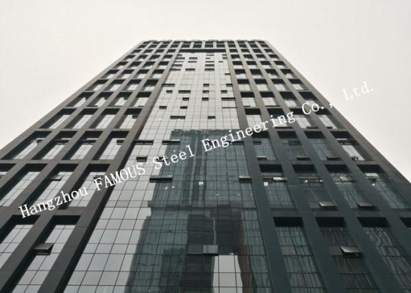 Easy Installation Multi Storey Steel Frame Buildings , Steel Prefab Buildings
