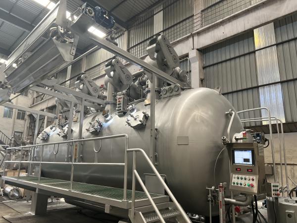 Air Hydraulic Low Consumption Energy Saving Dyeing Machine