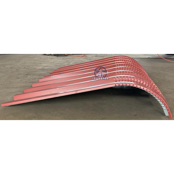 “Hot Sale In South Africa IBR Crimping Roof Sheet Roll Forming Machine With Complete Working Video Automatic 686 Trapezoidal Metal Roof Panel Making Machine For Factory Warehouse”