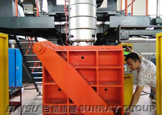 Small Tool Box Plastic Blow Moulding Machine / Blow Molding Equipment