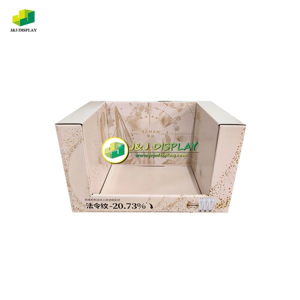POS Corrugated Display Stands Biodegradable Full Color Printed
