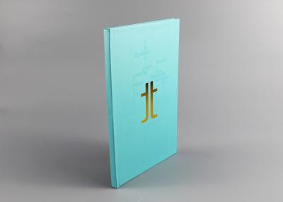 Caderno puro superior da grade da capa dura da cor com linha e teste padrão personalizados