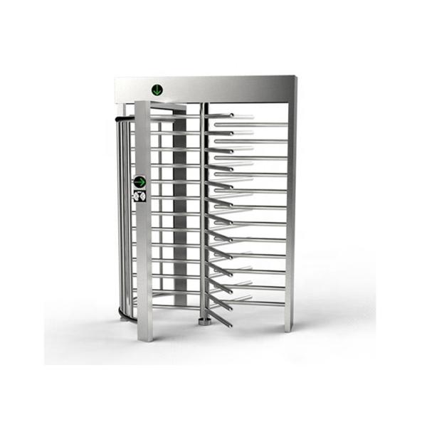 SS304/SS316 Full Height Turnstile with 0.2S Unlock Time and Bi-Directional Pedestrian Barrier Gate