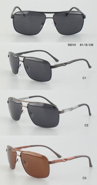 Óculos de sol populares do quadro do metal de 139mm 61mm para homens