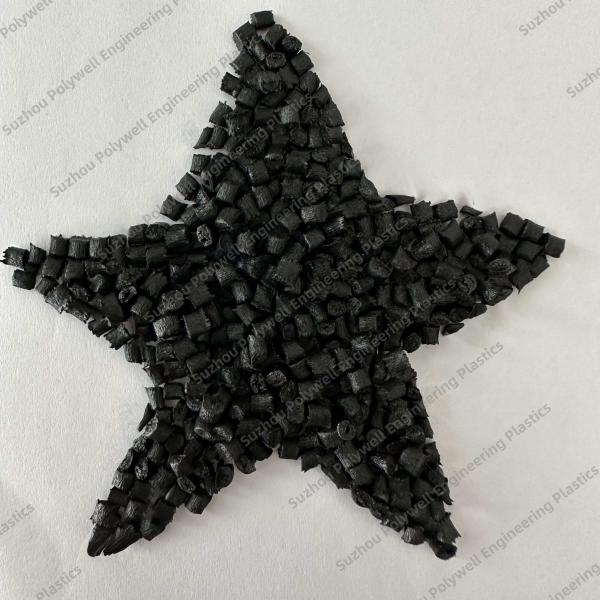 Customized Formulation Black Polyamide Nylon 66 High Temperature Extrusion PA66 GF25 for Thermal Break Strip