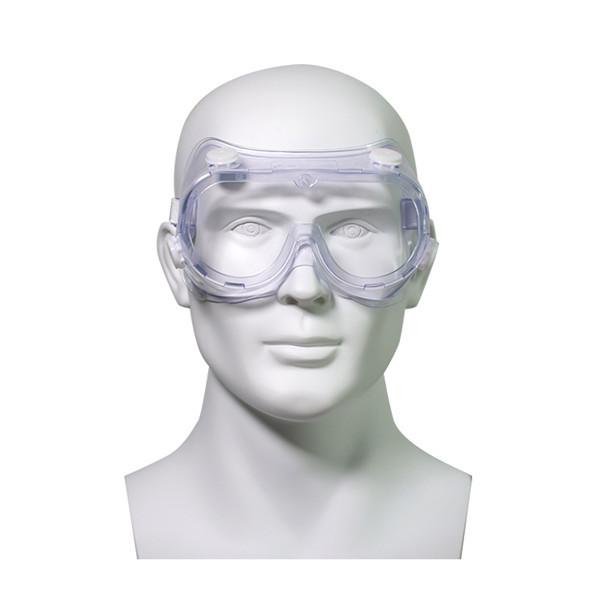 Disposable Enclosed PVC PC Clear Medical Safety Glasses