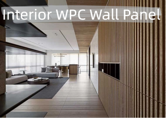 Decorative Interior WPC Wall Panel High Loading One Stop Finishing Solution
