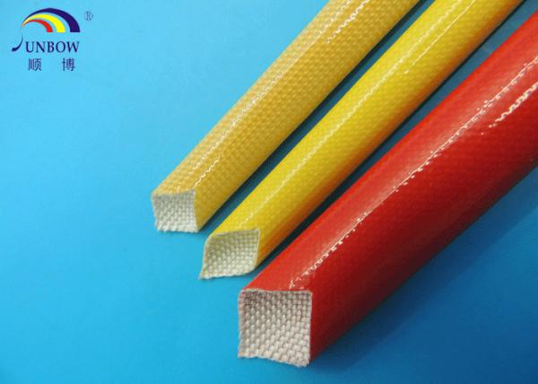 high temperature resistant Polyurethane Coated Fiberglass Sleeving for F Class Motors