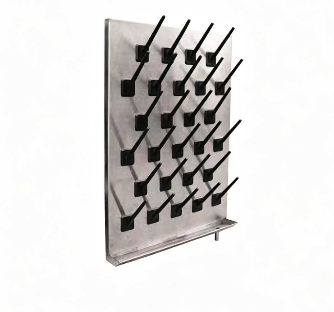 304 Stainless Steel Labware Drying Rack Anti Corrosive Laboratory Drying Rack