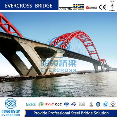 Assembled Steel Composite Beam Bridge Temporary Construction Bridge