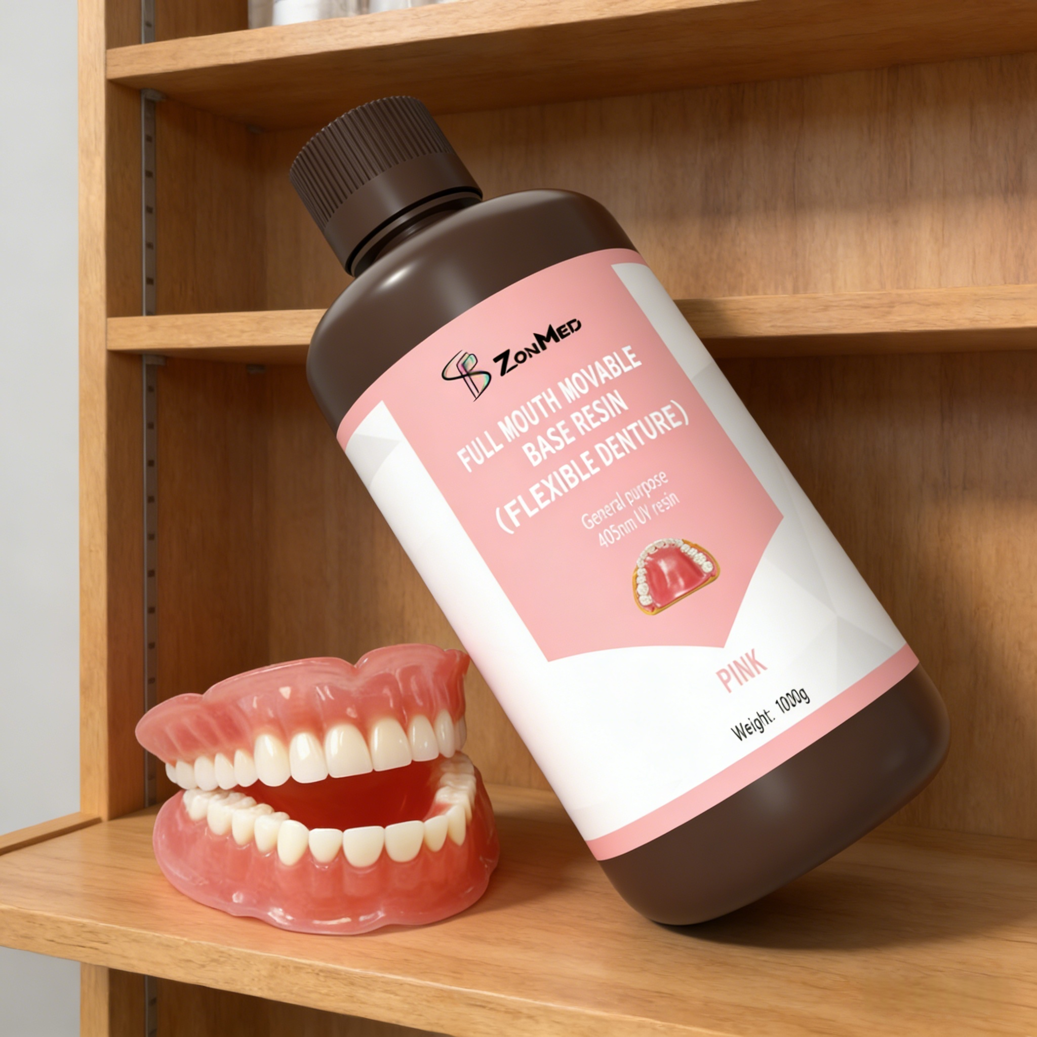 Biocompatibility Yes acrylic denture base full mouth movable base resin engineered for performance in dental restorations