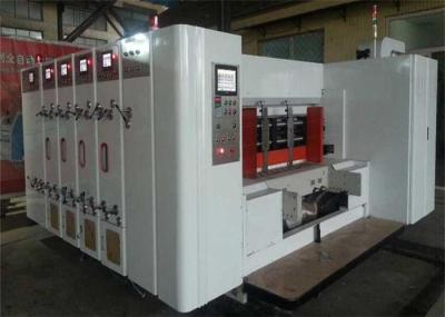 Water Ink Printing Slotting Corrugated Box Printing Machine 5 Colors