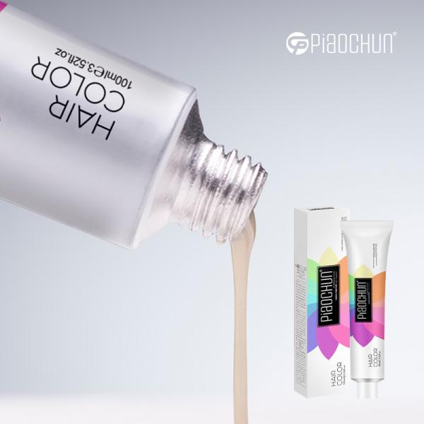 PIAOCHUN Hair Color Dye Professional Grade Cream, 8 Level Color, Damage-Free Styling for Salons