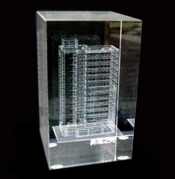3D laser inner carve