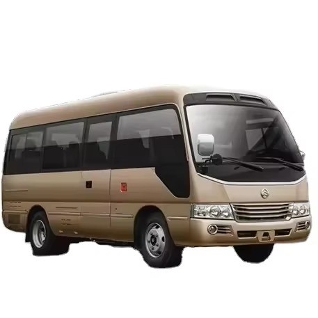 25 Seater Coaster Bus Fully Automatic Door with Max Speed 91 110 km/h and