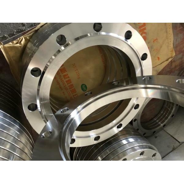 ASTM A182 Stainless Steel Slip On Flange ANSI B16.47 Series A B 150 - 2500