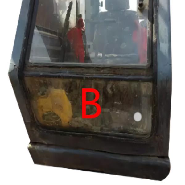 S280 Excavator Door Window Replacement Construction Machine Cabin Front Windscreen