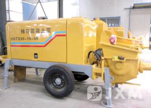 PLC portátil diesel da bomba concreta HBTS60-13 da eficiência elevada program
