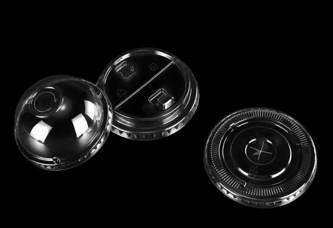Disposable PP Milk Tea Lid Thickened Leak Proof Dudu Multifunctional Lid