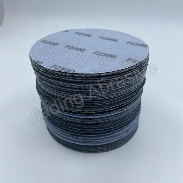 6inch Waterproof Sandpaper 150mm Silicon Carbide Hook Loop Abrasive Disc Paper D Weight