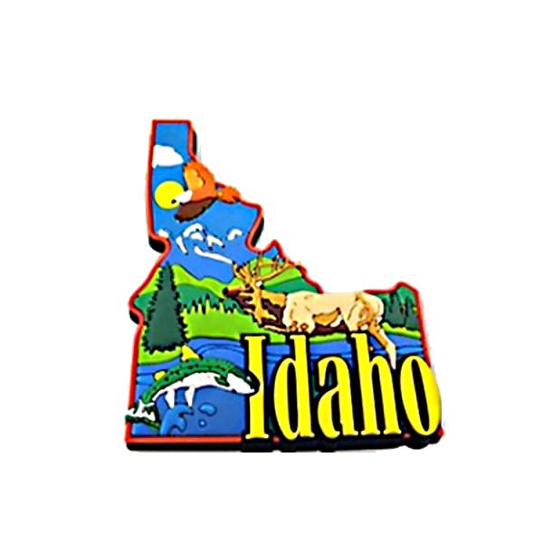 Small Size Custom Rubber Magnets , Beautiful 3D Fridge Magnets SGS Compliant