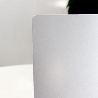 Folha de aço inoxidável decorativa revestimento laminado limpado com jato de areia elegante