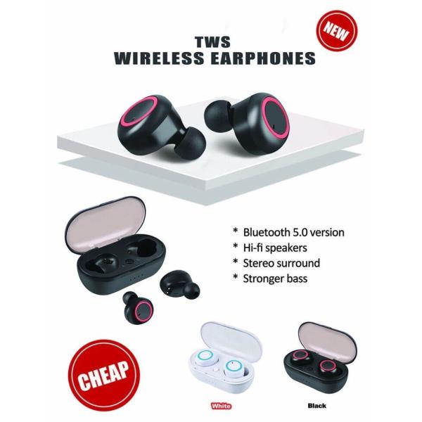 Наушник наушников Tws истинный беспроводной Bluetooth Earbuds горячей музыки стерео спорта надувательства хэндс-фри