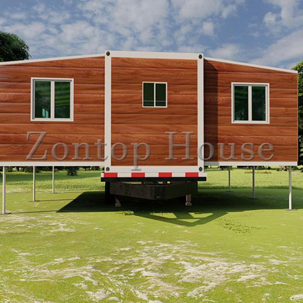 Zontop New Product Butterfly Container House Prefab Expandable Containers And Fast Build Container House