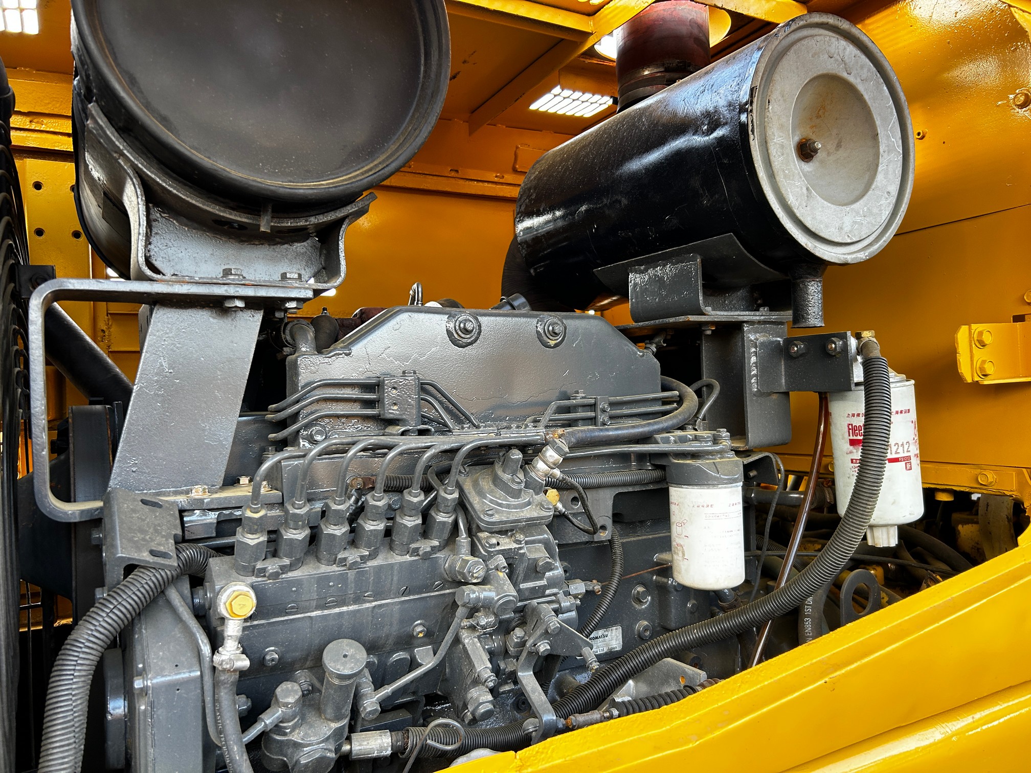 WA380 Komatsu передний погрузчик Использованный передний погрузчик 10 тонн 70 кВт