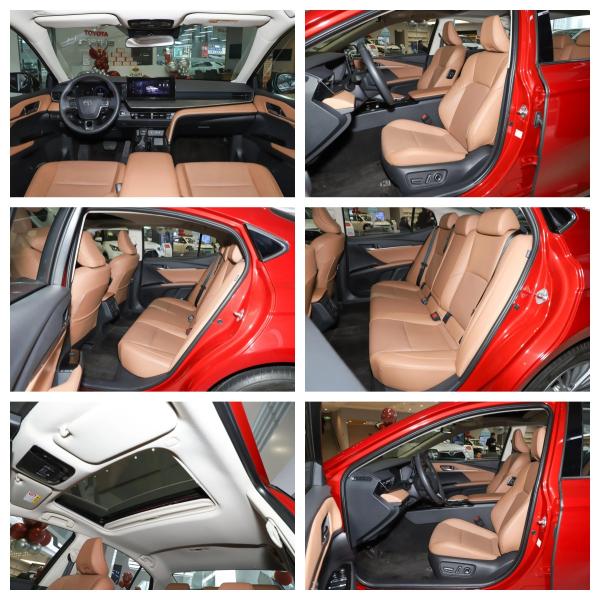 2024 Toyota Camry 2.0L E-CVT Doble Motor Híbrido de tamaño mediano Limousina de gasolina con frente 4 trasero 2 radar y 2500-3000 mm de distancia entre ejes