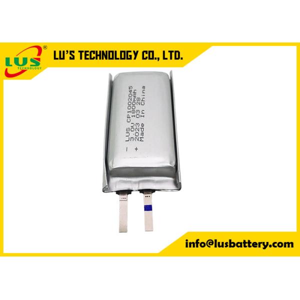 Non-rechargeable Thin lithium-ion soft pack battery cell CP1002045 3.0 volt lithium battery 2000mah