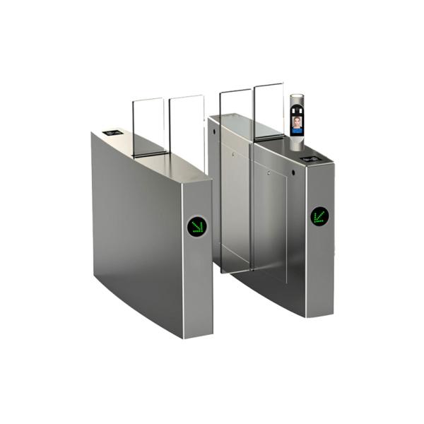 SS304 Housing Material Access Control Turnstile with 1S Opening/Closing Time and Clear Acrylic Panel