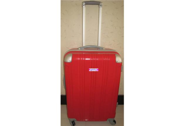 Red Popular Polypropylene Luggage Bags Set Carry On Normal Combination Lock Attached